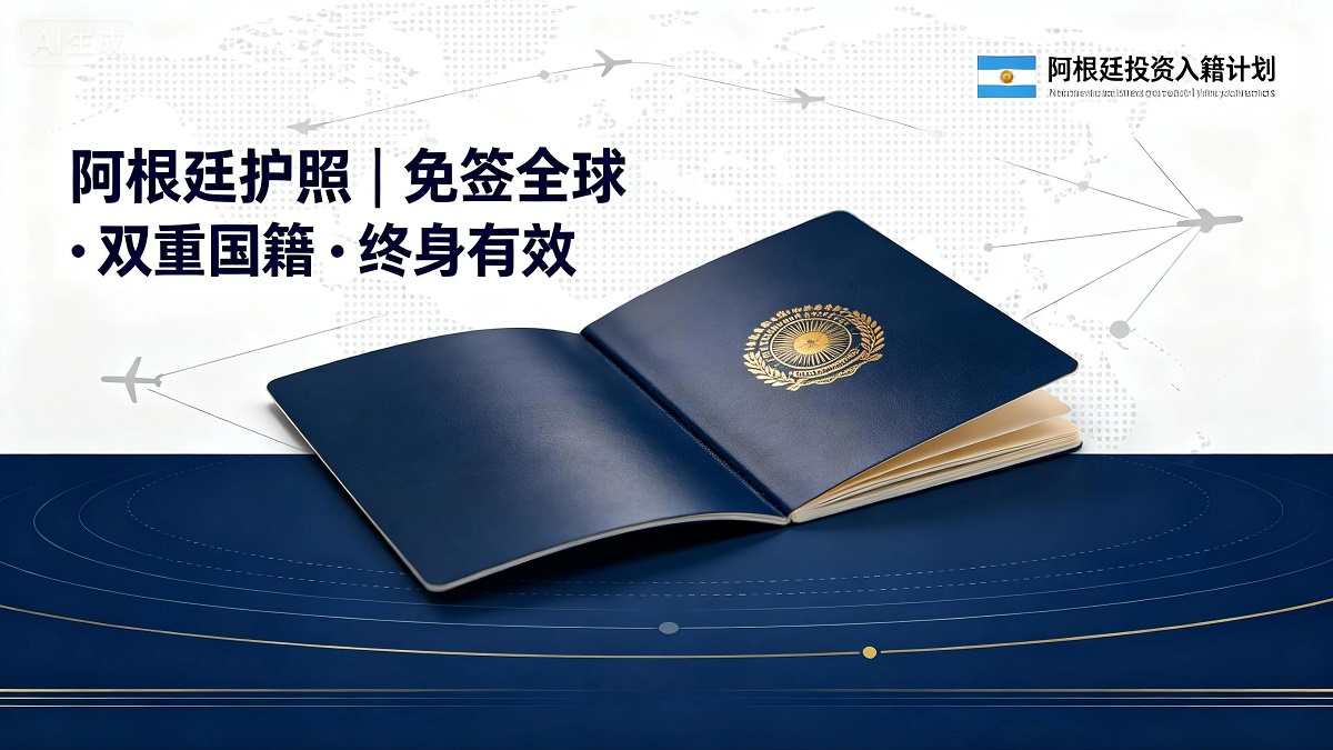 阿根廷护照免签170国，支持双重国籍，终身有效