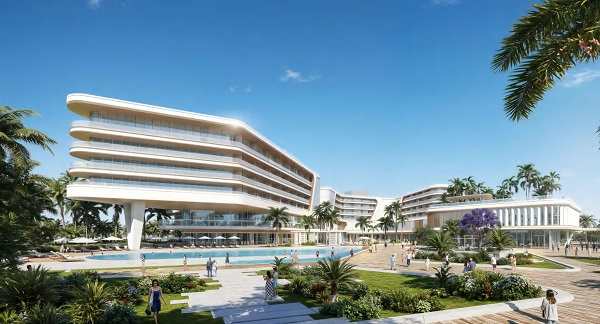 VIDA-FLOR项目配套设施：五星级酒店与高尔夫球场实景