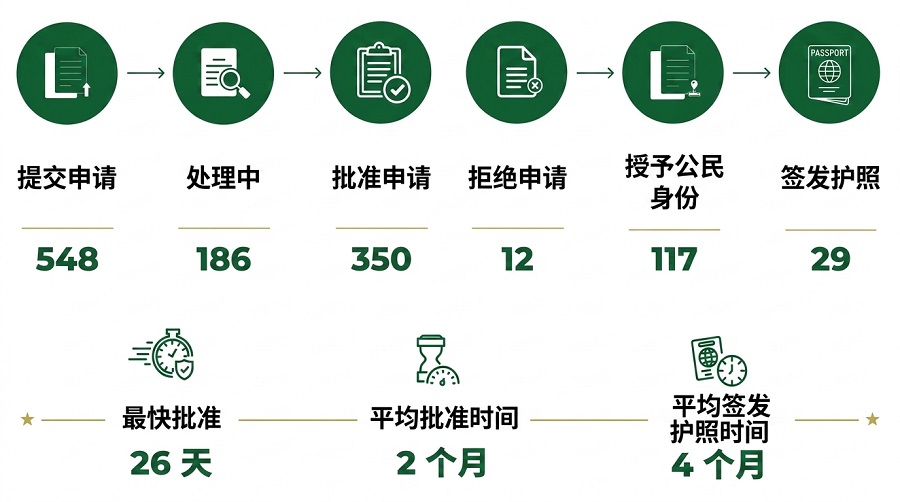 圣多美护照首年数据全解析:548份申请,350份获批